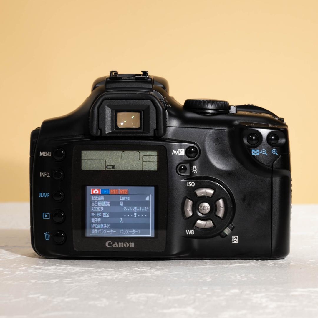 スマホ転送OK！Canon EOS kiss Digital レンズキット