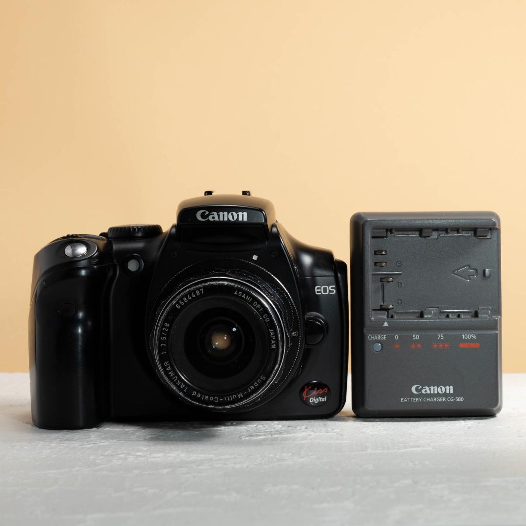 スマホ転送OK！Canon EOS kiss Digital レンズキット