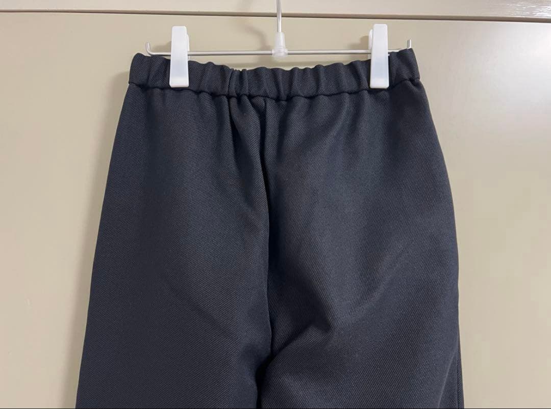 “マイヨ”ツイード・イージートラウザー・ネイビー・未使用品