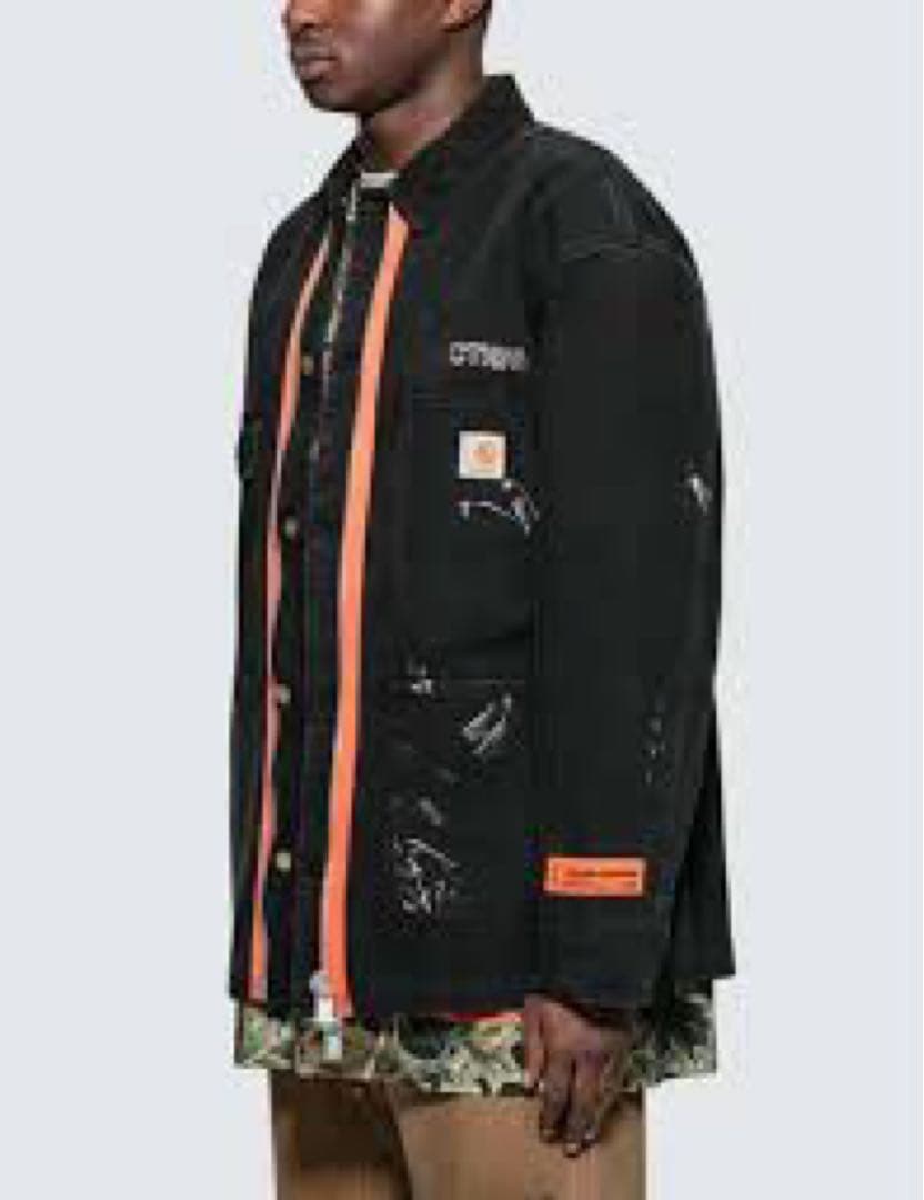 最終価格heron preston ✖︎ carhartt ジャケット 希少
