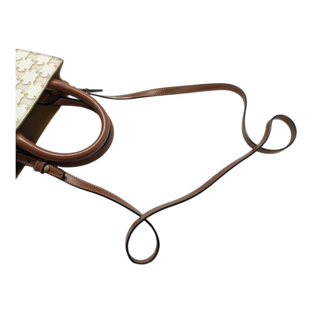 CELINE 　ミニバーティカルカバ　トリオンフ　ショルダーバッグ　美品