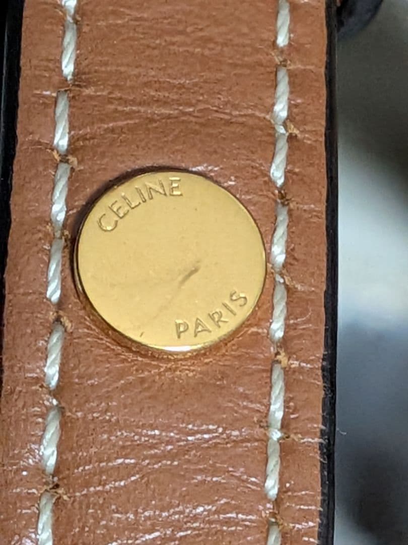 CELINE 　ミニバーティカルカバ　トリオンフ　ショルダーバッグ　美品