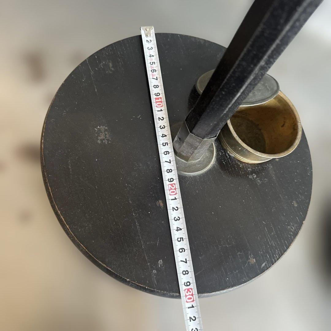 ヴィンテージ　燭台金属製キャンドルスタンド 2本セット