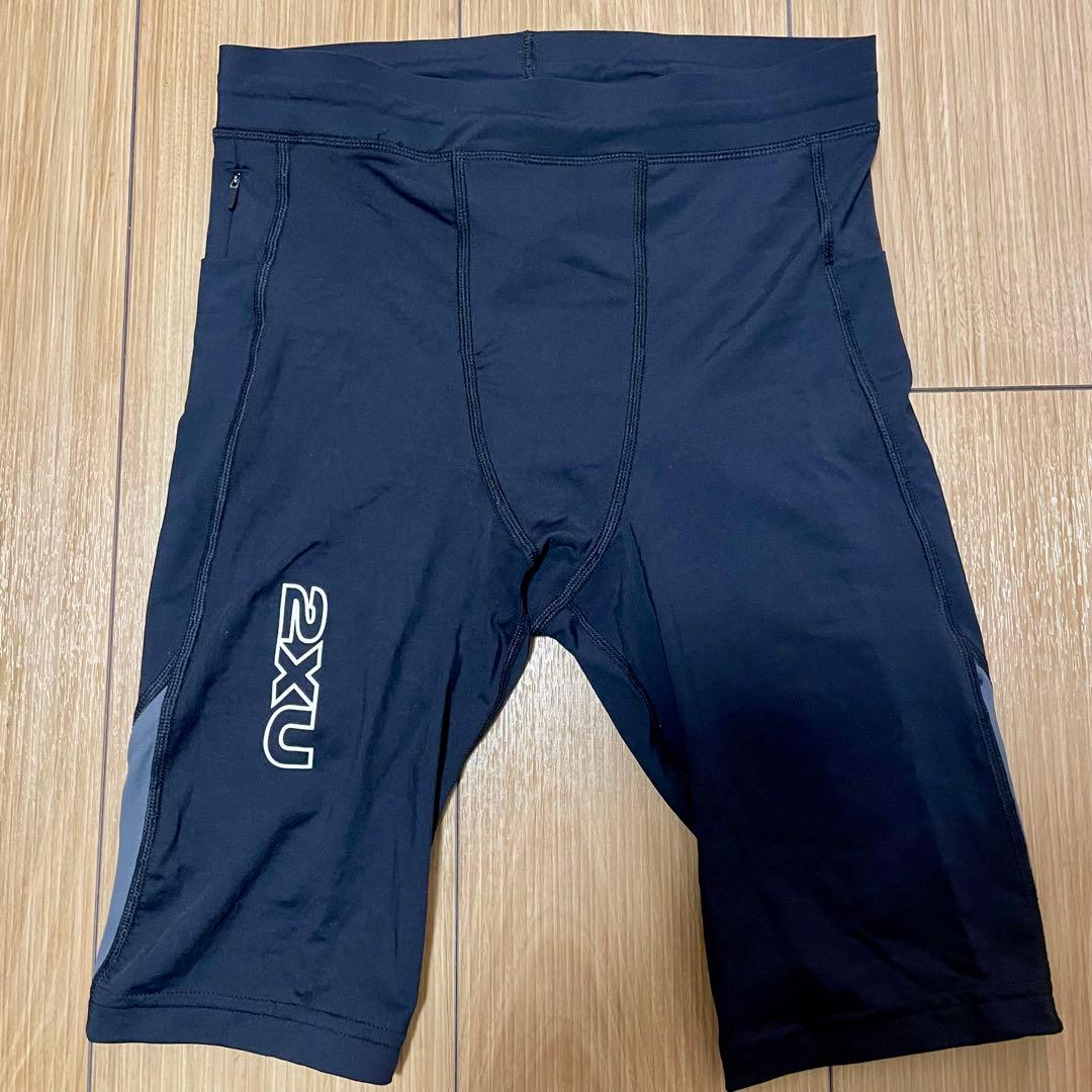 2XU ハーフタイツ MA7050B ツータイムズユー