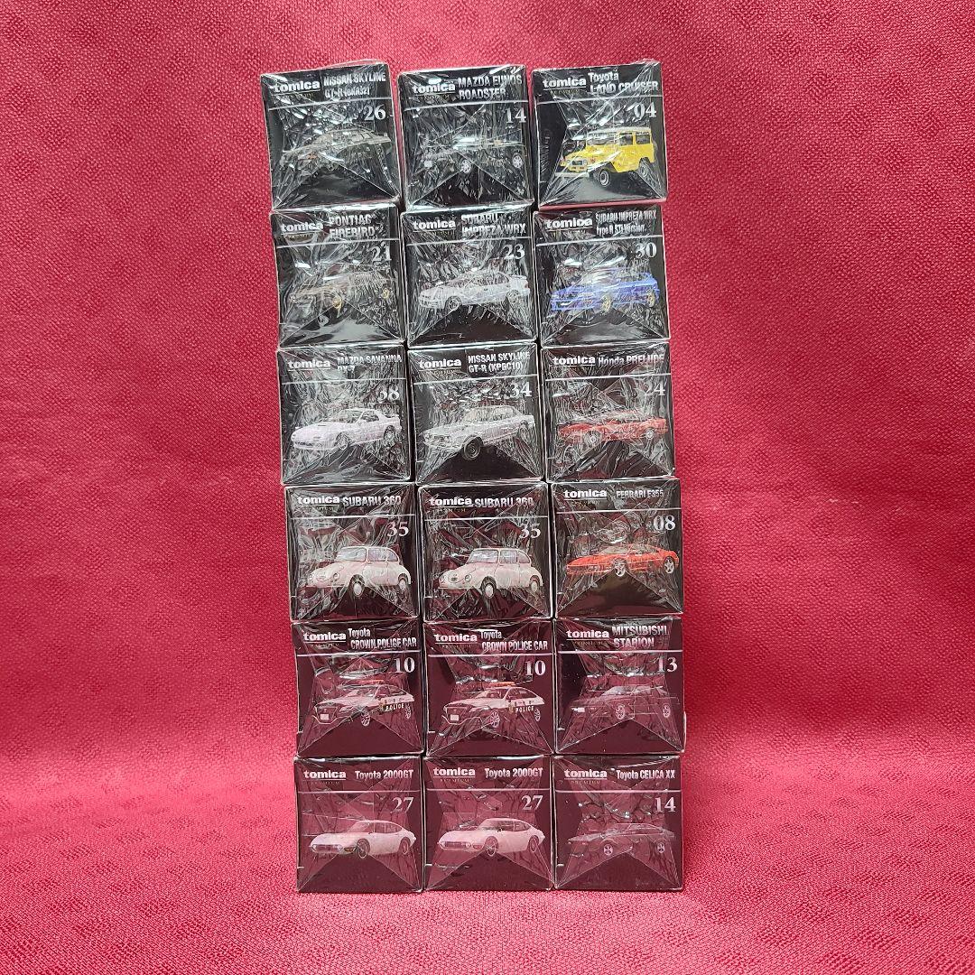 【ジャンク扱い】 未開封 タカラトミー トミカ プレミアム 56台 セット