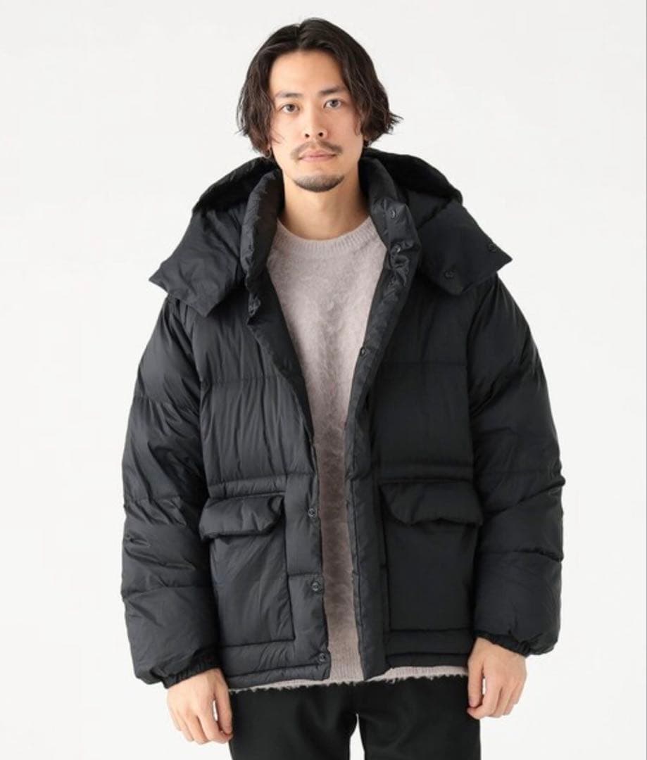 BEAMSダウンジャケット 「別注」TAION / ダウン フーディー メンズ