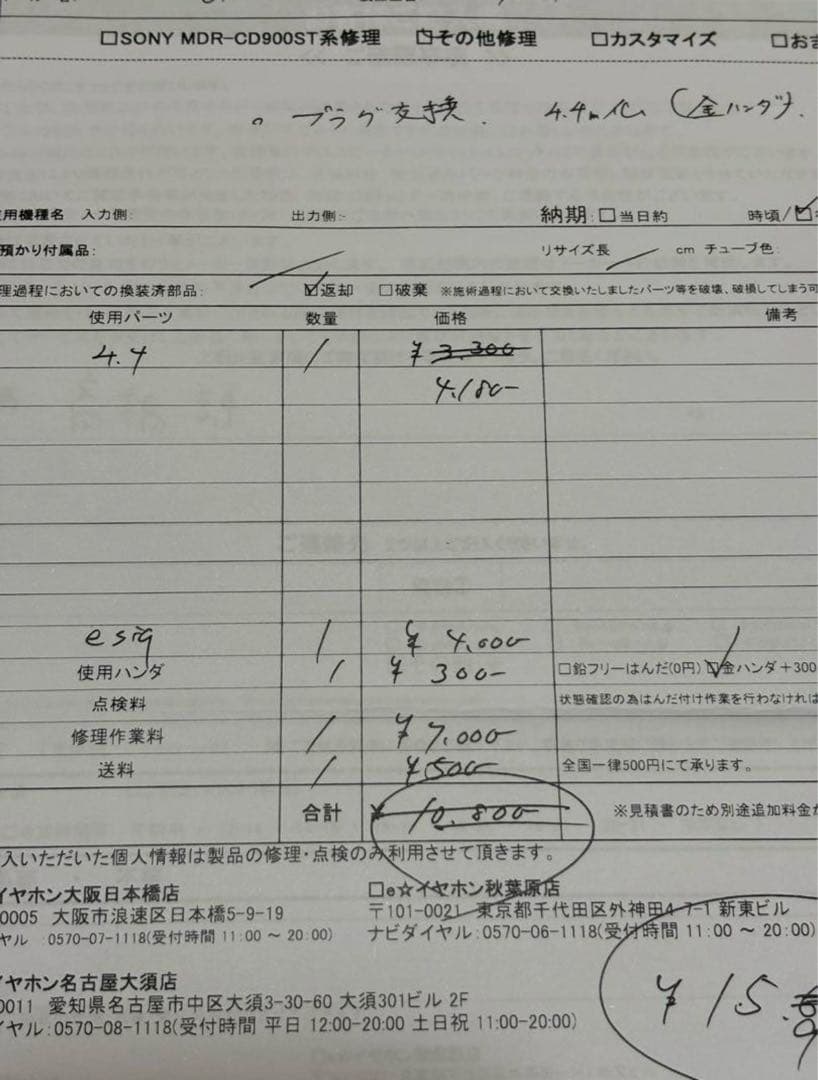 Unique Melody Maslow ガラスコーティング済