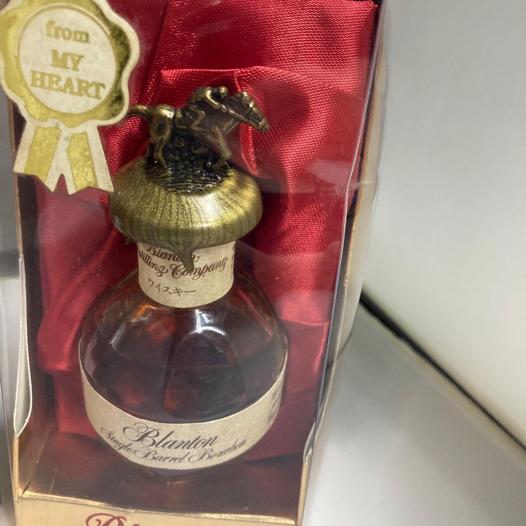 【ミニチュアボトル】Blanton’s（ブラントン） ※液面低下 3本