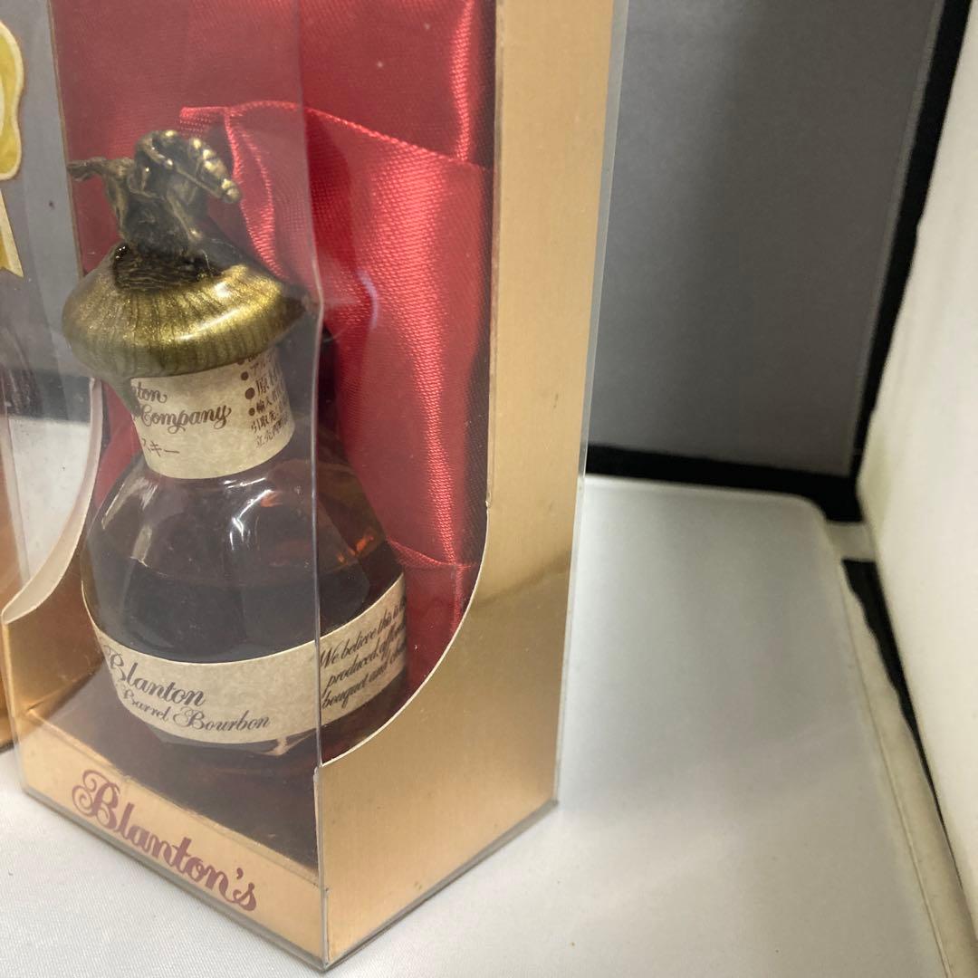 【ミニチュアボトル】Blanton’s（ブラントン） ※液面低下 3本
