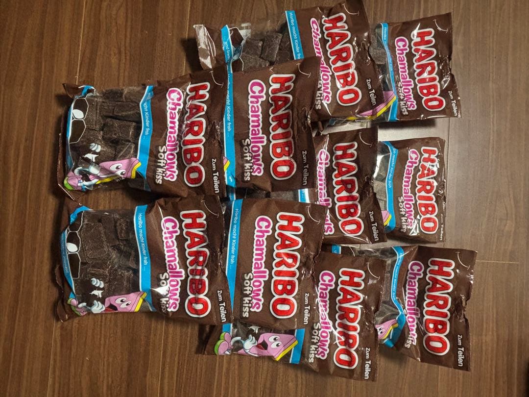 HARIBO Chamallows Soft Kisses 10袋セット