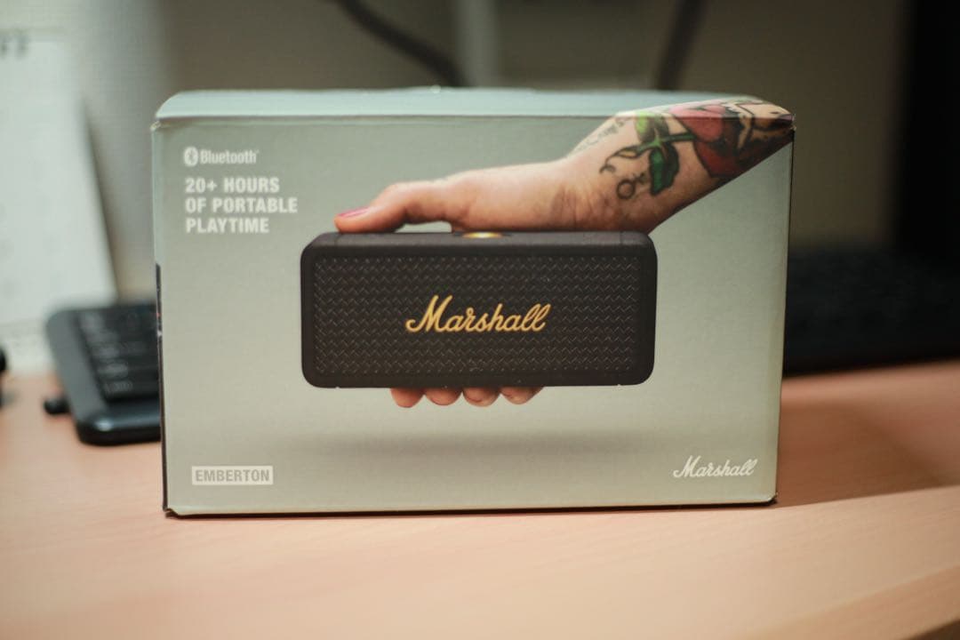 Marshall Emberton スピーカー ブラック 動作確認済み