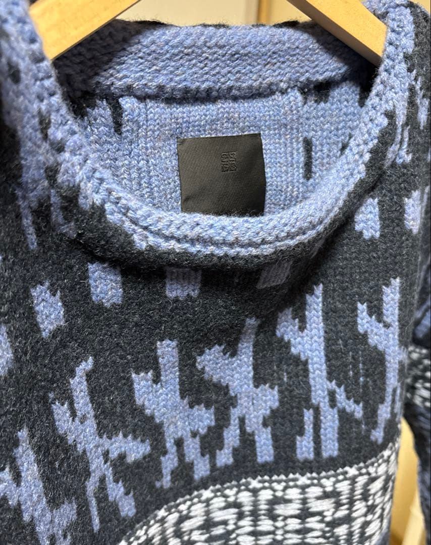 希少 GIVENCHY × Chito オーバーサイズ ニットプルオーバー