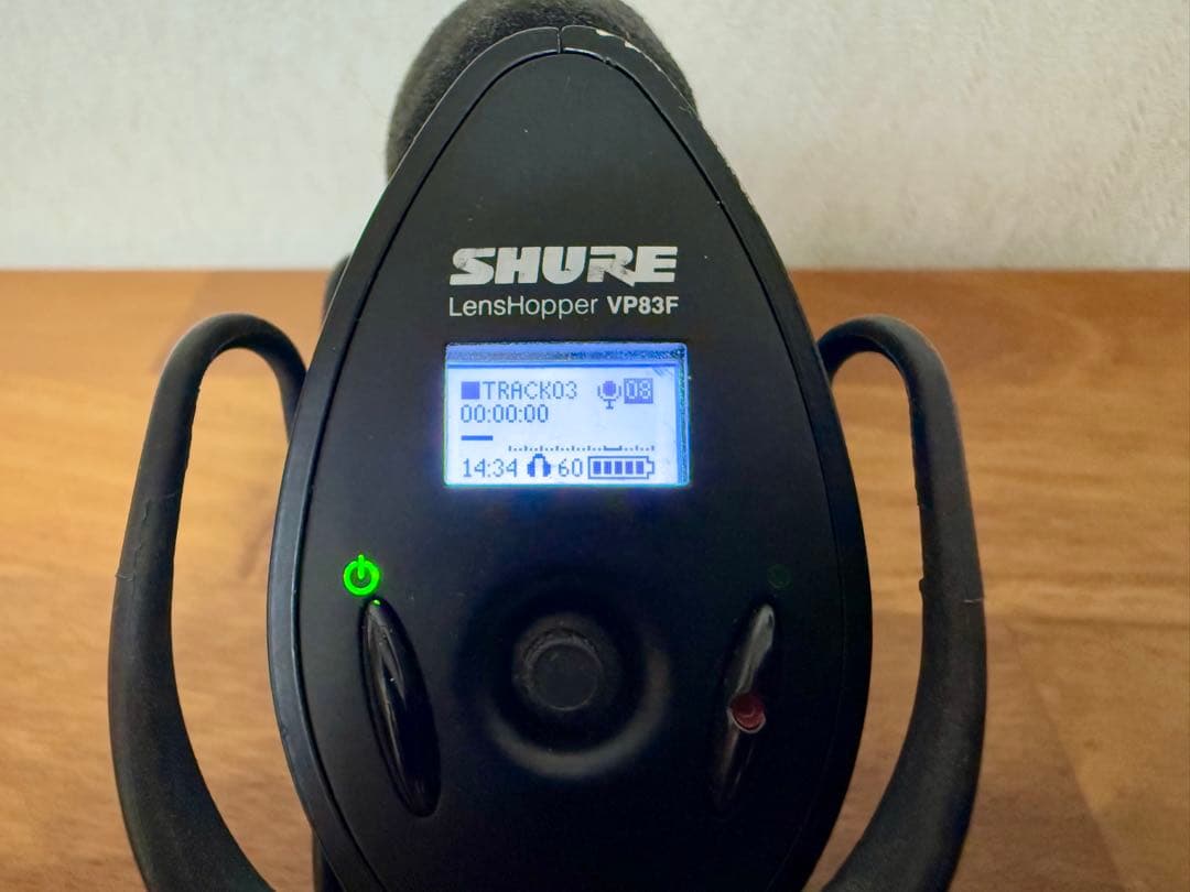 ☆美品☆ SHURE VP83F カメラマウントマイクロフォン【国内正規品】