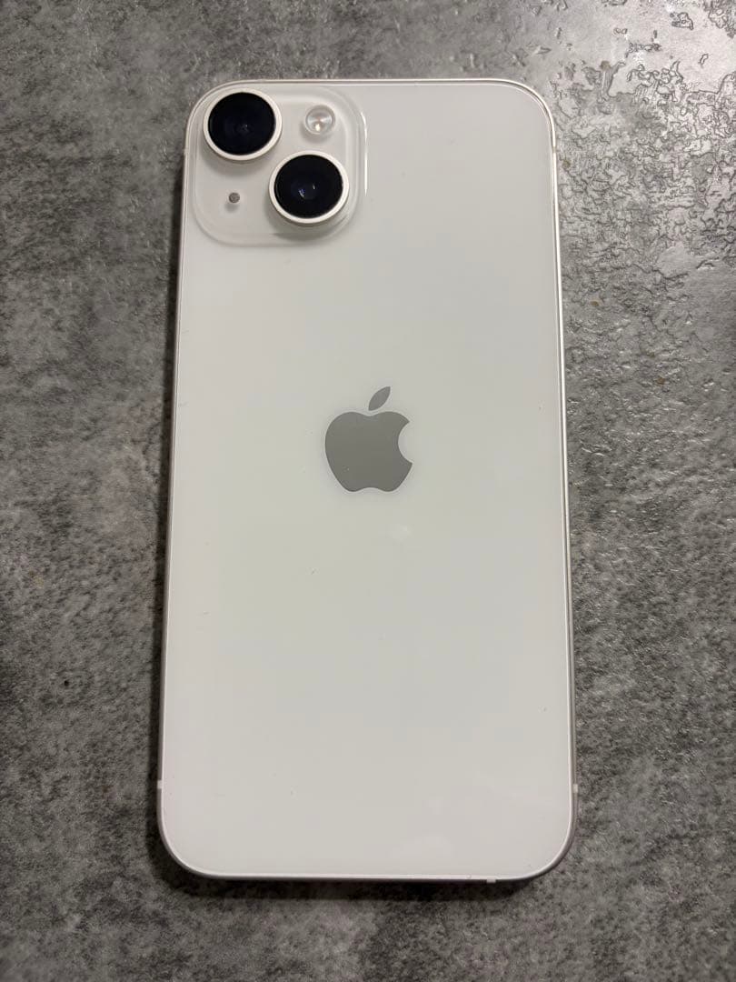 Apple iPhone 14 ホワイト 本体　美品