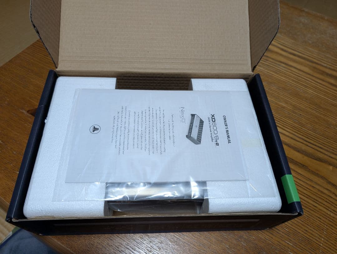 JL Audio XD600/6v2 カーアンプ　極美品