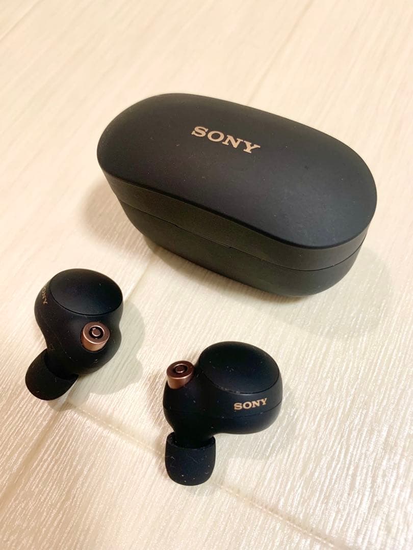 SONY ソニー フルワイヤレスイヤホン ブラック WF-1000X