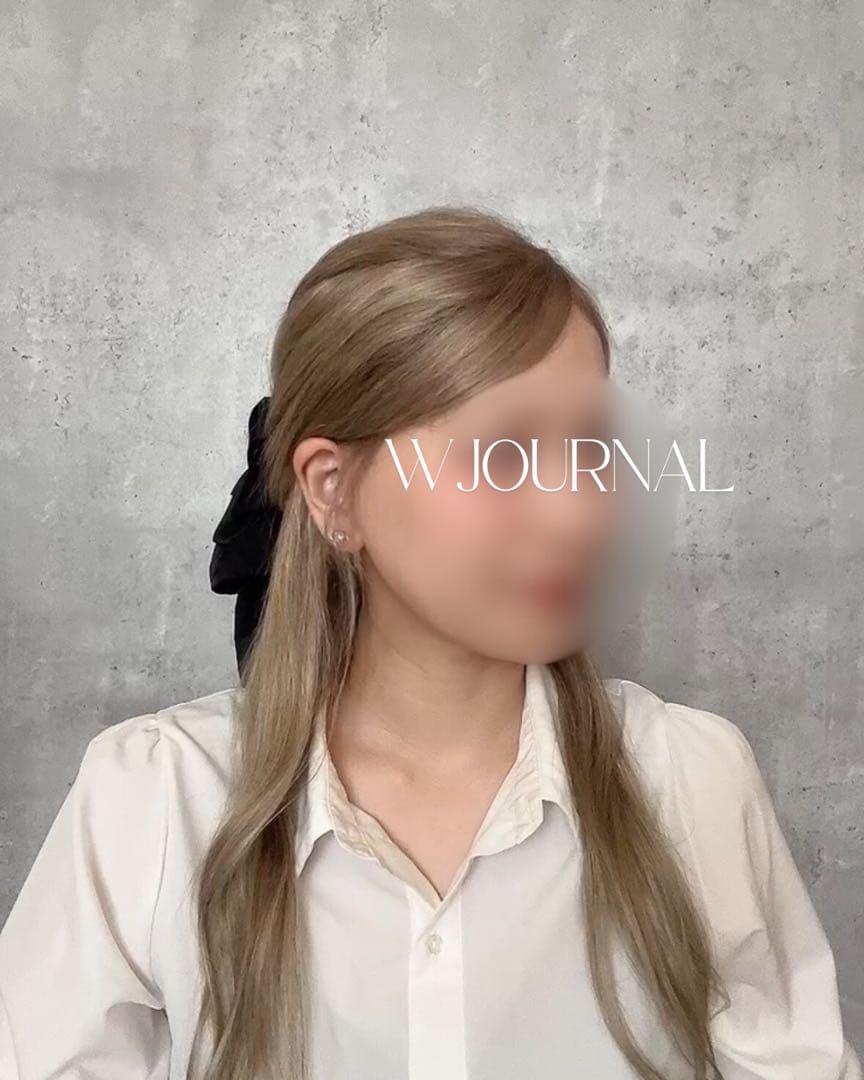 【美品】中古｜人毛100％フルウィッグ｜アッシュブロンド