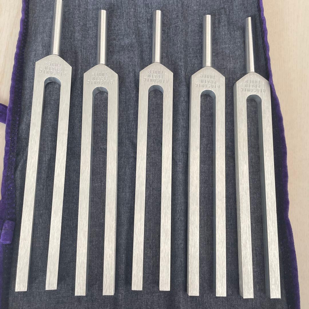 BIOSONIC ブレインチューナー　5本セット 音叉