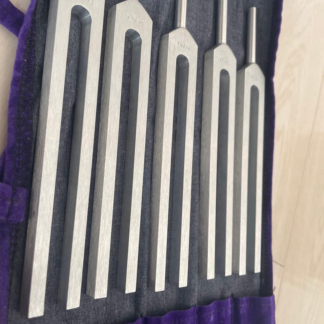 BIOSONIC ブレインチューナー　5本セット 音叉