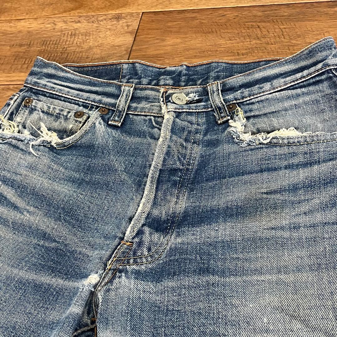 ヴィンテージオリジナル　リーバイス501BIGE カットオフ　60’s