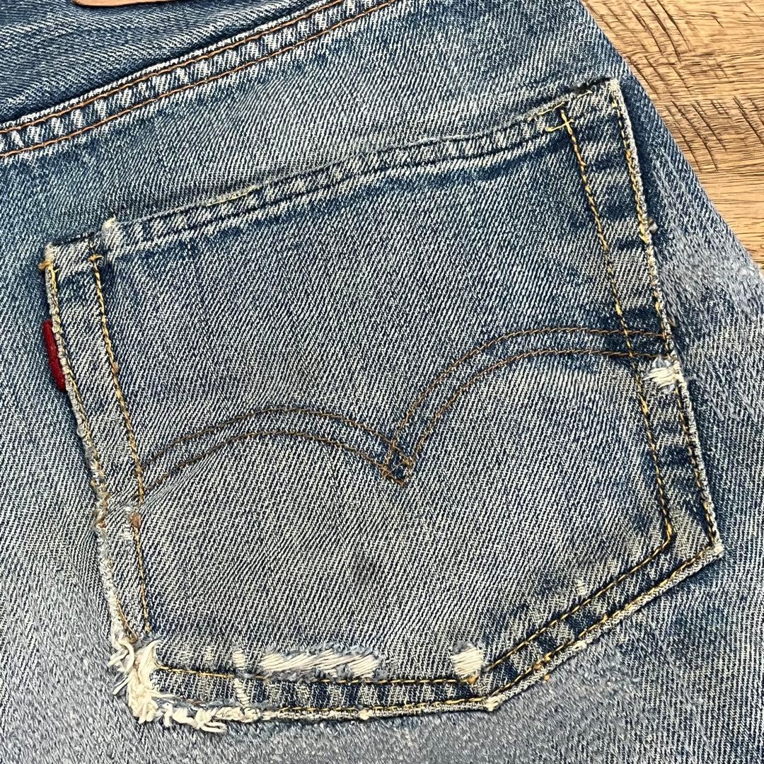 ヴィンテージオリジナル　リーバイス501BIGE カットオフ　60’s