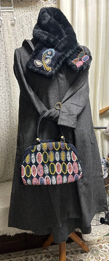 専用えべっさん　福くるセット レアタルト＆yume バッグ＆マフラー＆ニットop