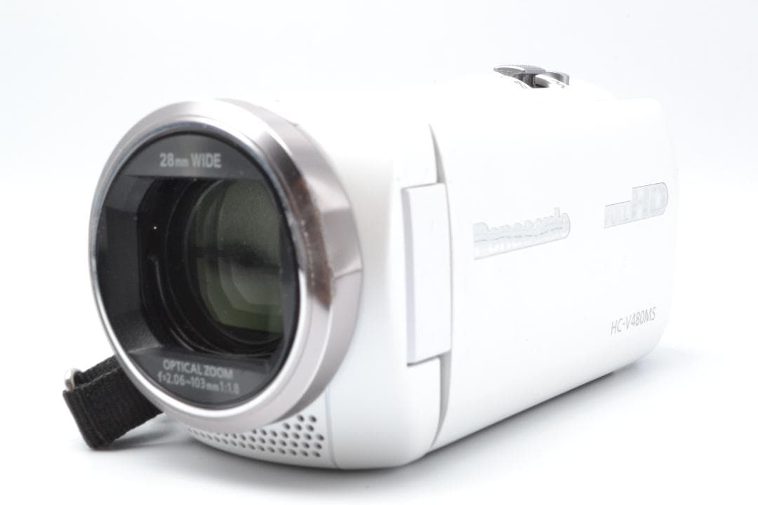 【美品】パナソニック　Panasonic HC-V480MS　ホワイト