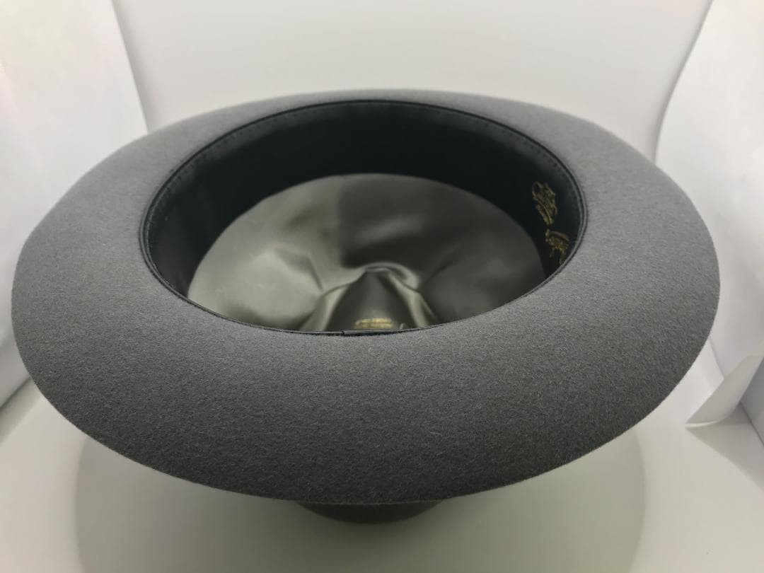 途轍もなく世界最高峰すぎる‼Borsalino グレー ファーフェルトハット