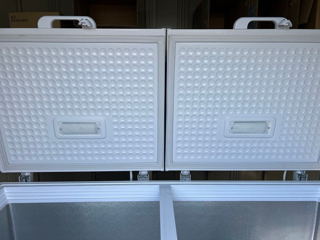 【早い者勝ち！】レマコム　冷凍ストッカー405L ホワイト【RCY-405】