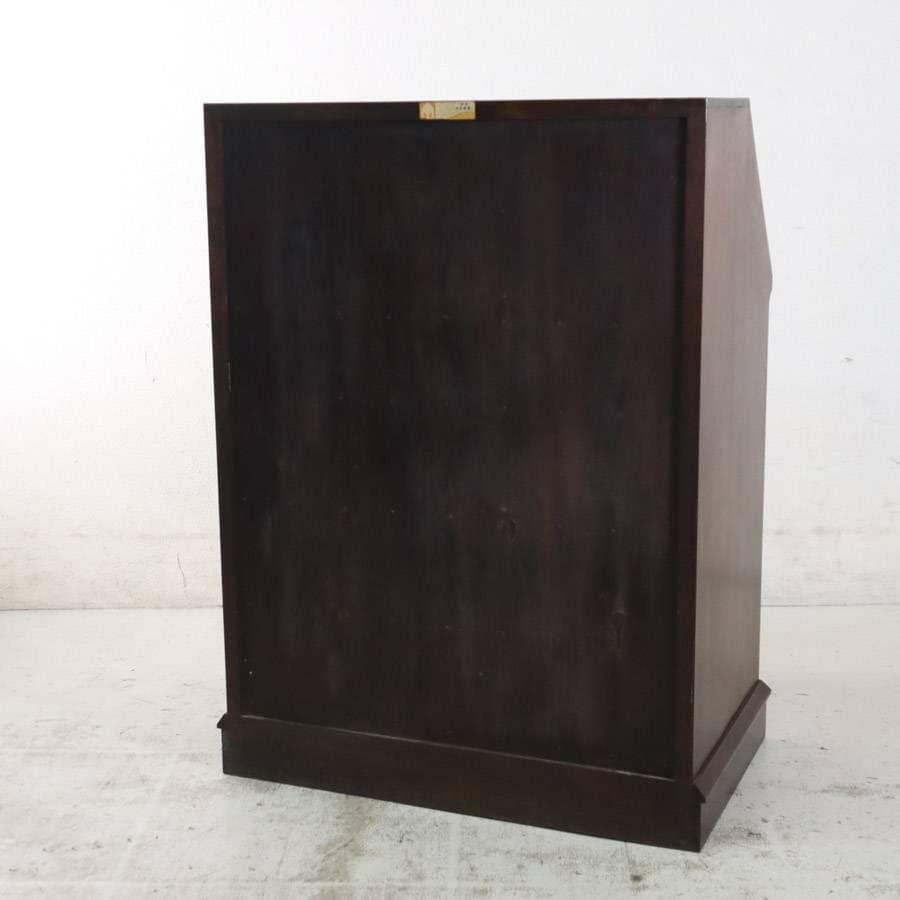 松本民芸家具 T型三尺ビューロー ライティングデスク 作家サイン入 ミズメザクラ