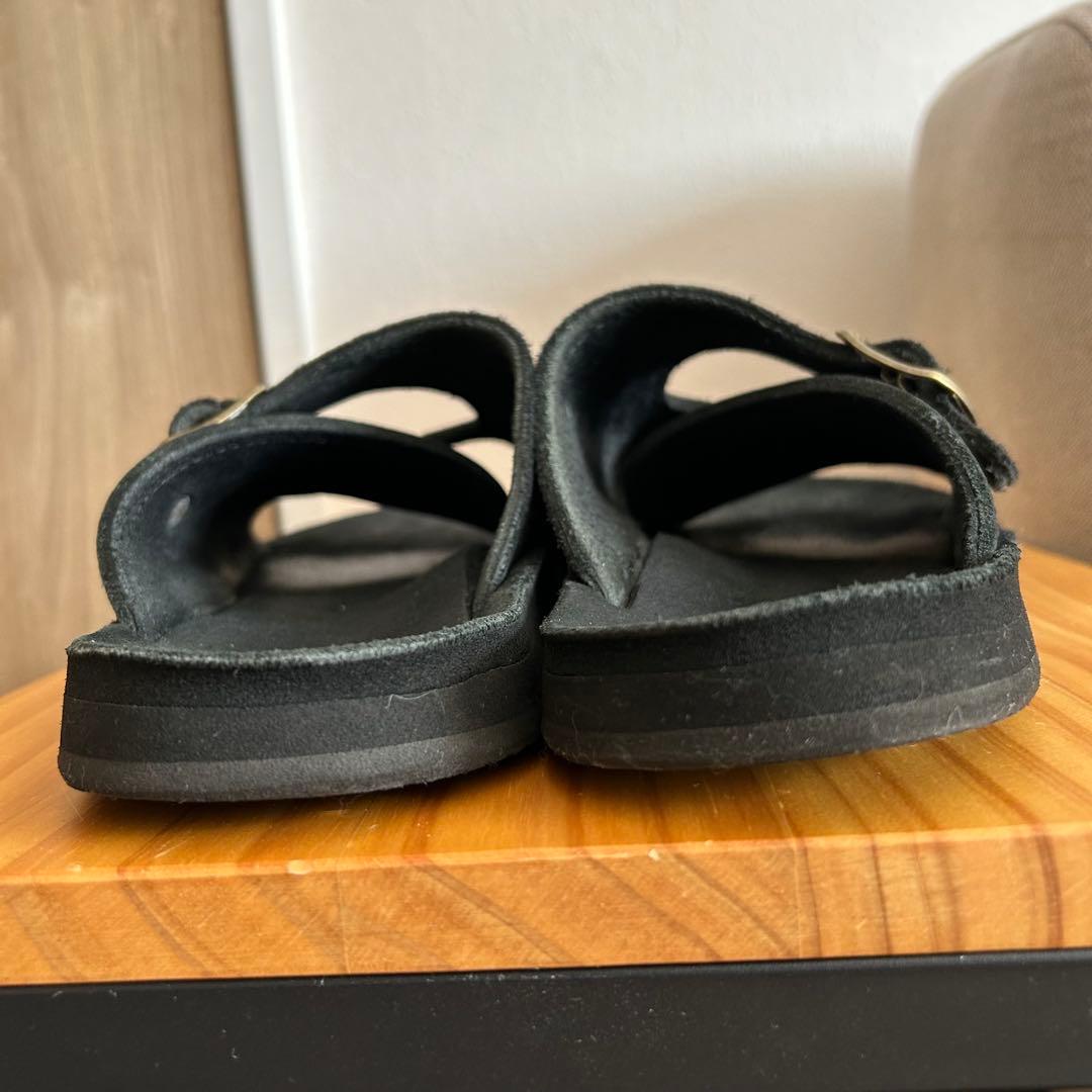 美品 サンダルマン×コニーアイランド　別注　ダブルバックルサンダル