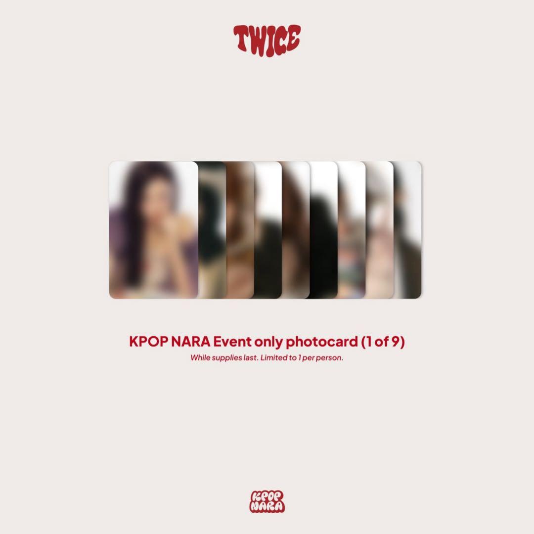 TWICE ナヨン \"THE STORY GOES ON\" KPOPNARA限定