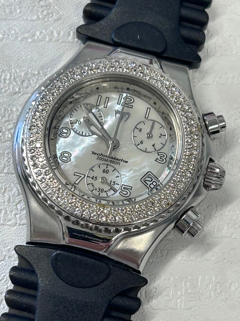 テクノマリーン、ダイヤルベゼル、レディス用
