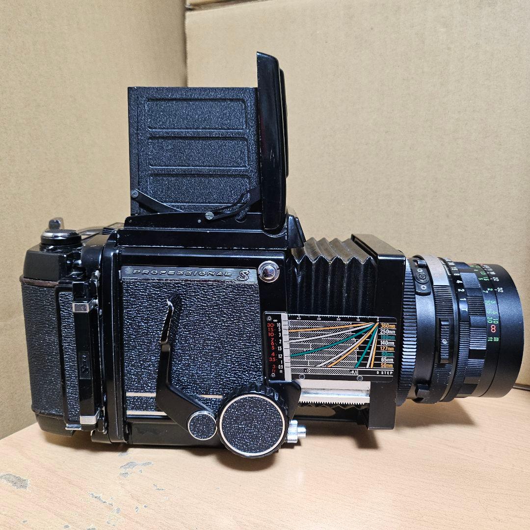 フィルムカメラ Mamiya RB67 PRO S + 65mm F4.5