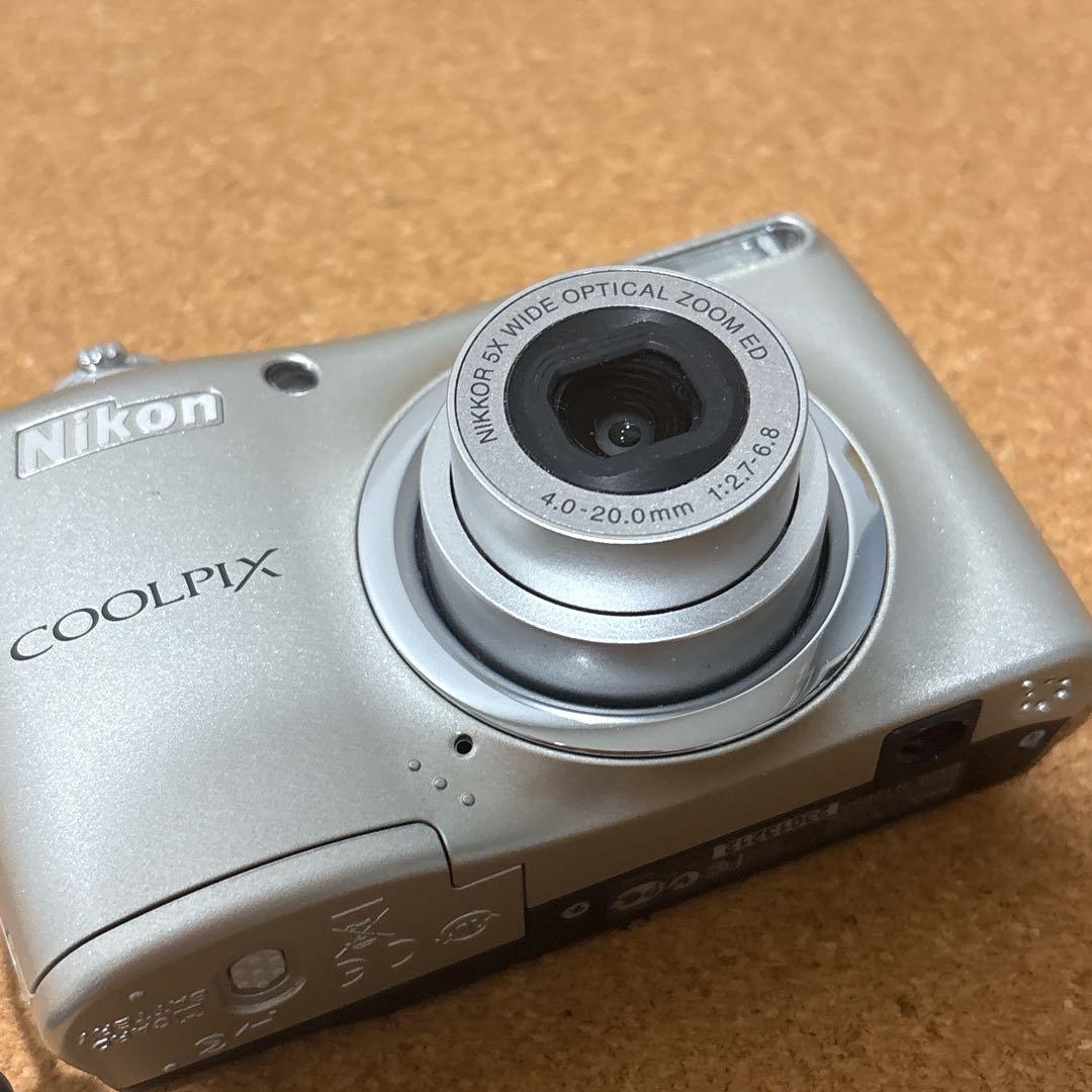 実写美⭕️美品【動作確認済】Nikon COOLPIX L23 シルバー