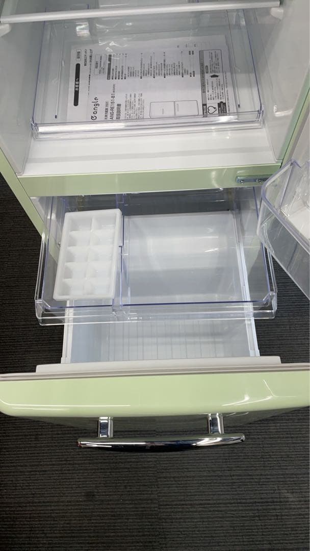 ★美品！冷蔵庫 エディオン ANG-RE151-B1(G) 2021年製