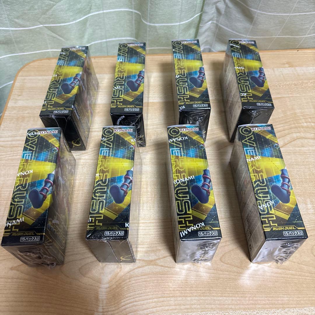 【シュリンク付き】 遊戯王ラッシュデュエル　オーバーラッシュパック２　8BOX