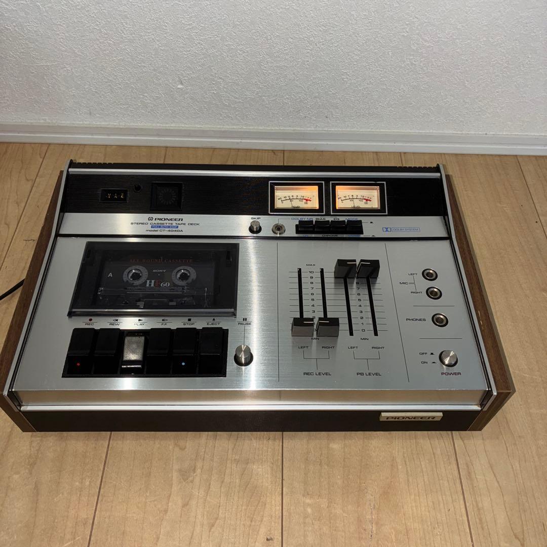 パイオニア　CT-4040A カセットデッキ 　動作ok