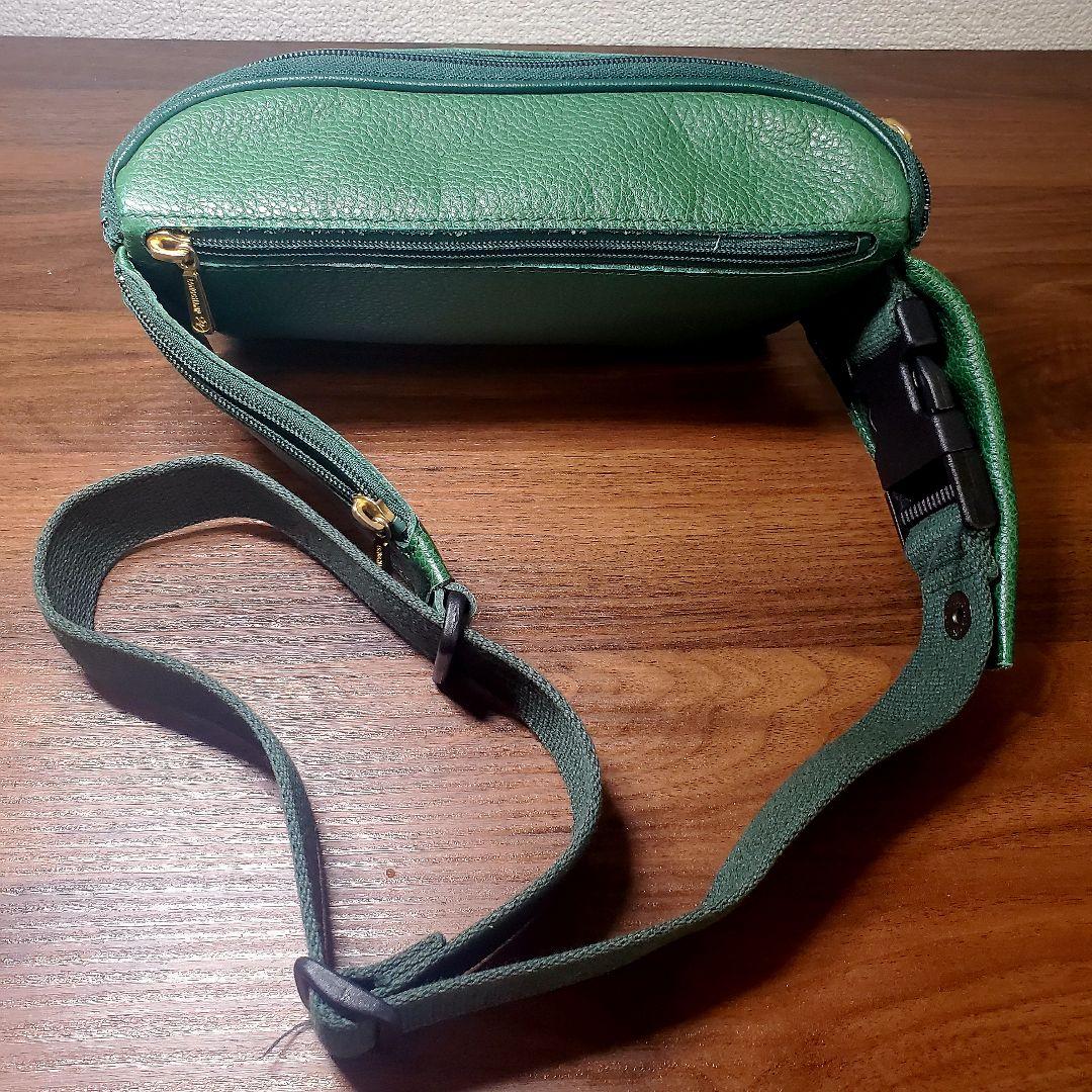 フランス ロンシャン Longchamp レザー ウエストポーチ