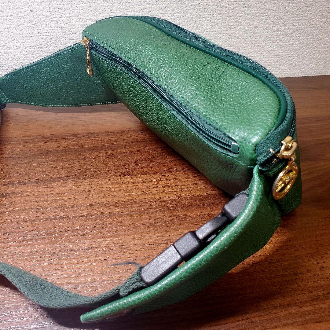 フランス ロンシャン Longchamp レザー ウエストポーチ