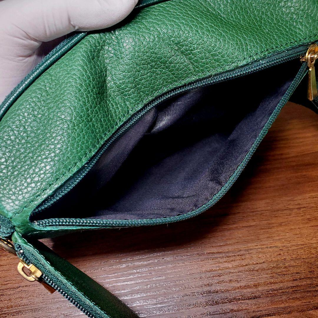 フランス ロンシャン Longchamp レザー ウエストポーチ