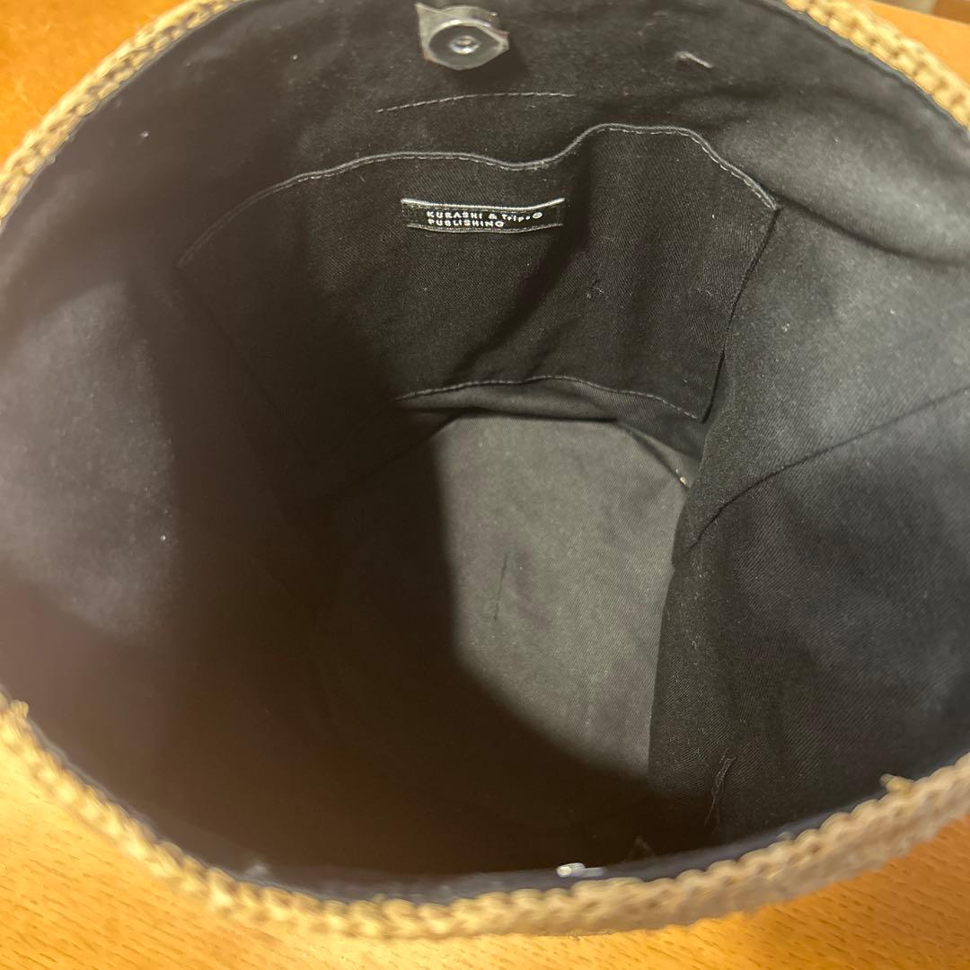 『新品』北欧暮らしの道具店　ラフィアのショルダーバッグ