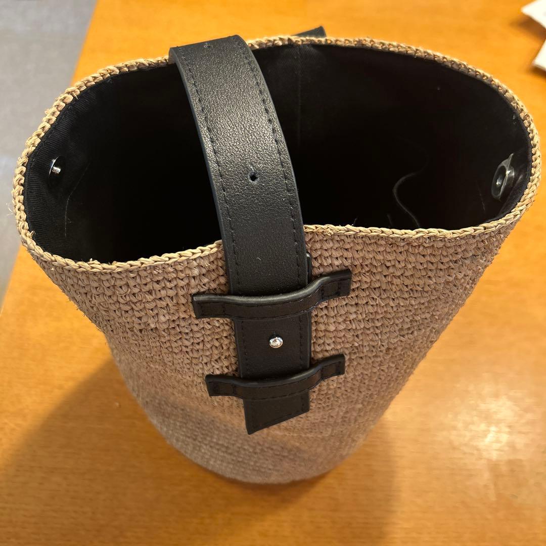 『新品』北欧暮らしの道具店　ラフィアのショルダーバッグ