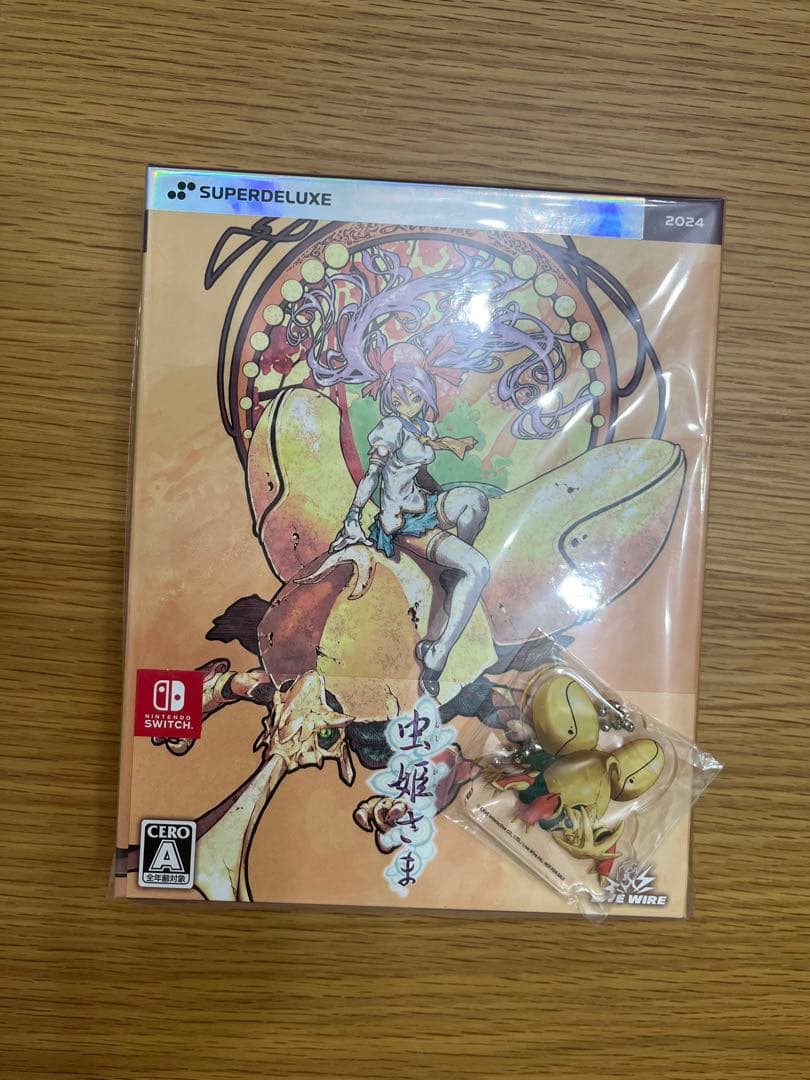 【新品未開封】虫姫さま　初回生産限定版　Switch アクリルキーホルダー付き