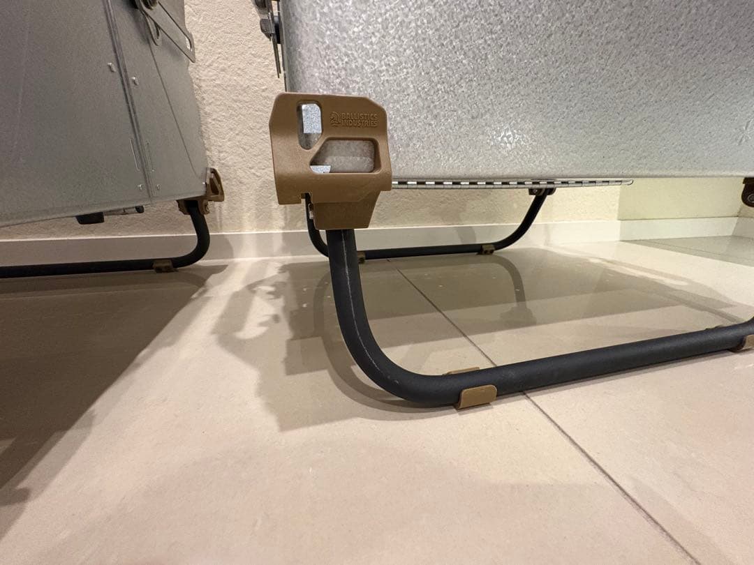 スノーピーク シェルフコンテナ・シェルコンレッグカスタム済