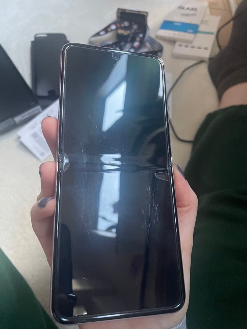 ナツ竹中Samsung Galaxy Z Flip5パープル 本体