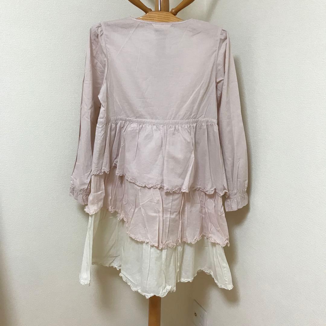 ピンクハウス　さくら刺繍モチーフ付き　チュニックワンピース　2点おまとめ