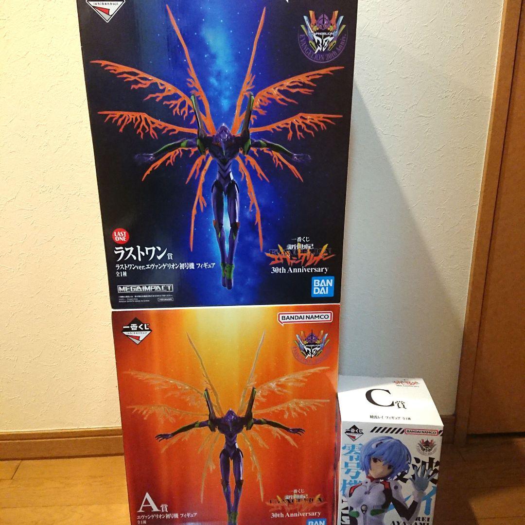 エヴァンゲリオン 一番くじ 30th Anniversary フィギュア セット