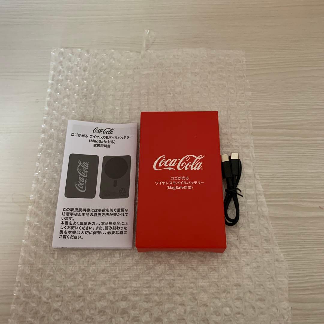 Coca-Cola ワイヤレスモバイルバッテリー MagSafe対応