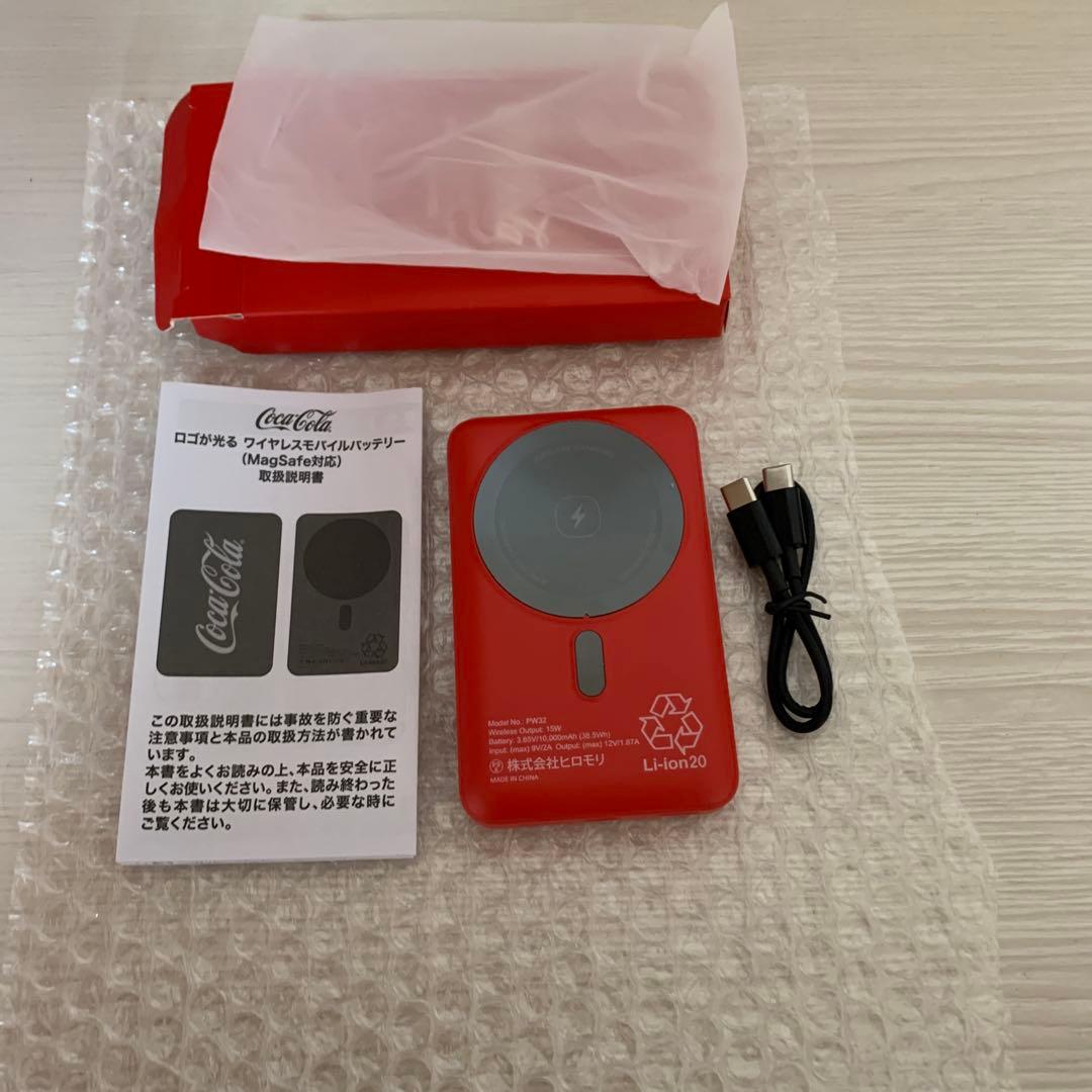 Coca-Cola ワイヤレスモバイルバッテリー MagSafe対応
